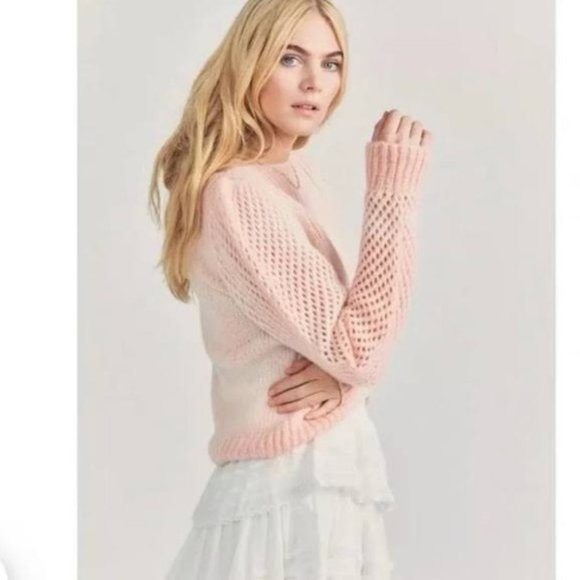 LoveShackFancy Rosie Alpaca Wool Sweater - Picture 2 of 10